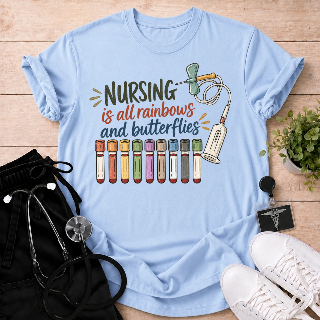 Rainbows and Butterflies T-Shirt
