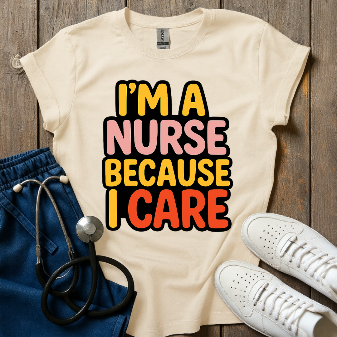 Because I Care T-Shirt