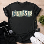 Retro Nurse Letter Cards T-Shirt