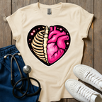 Half Bone, Half Heart T-Shirt