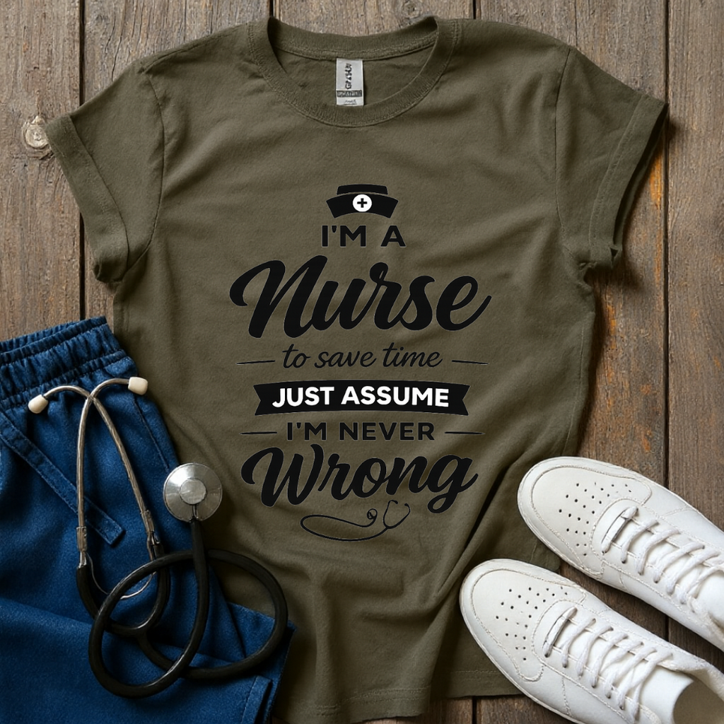 I'm Never Wrong T-Shirt