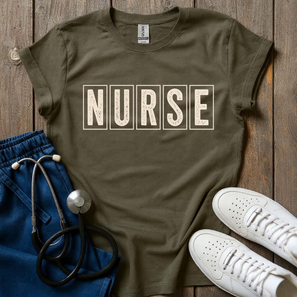 NURSE Grid T-Shirt