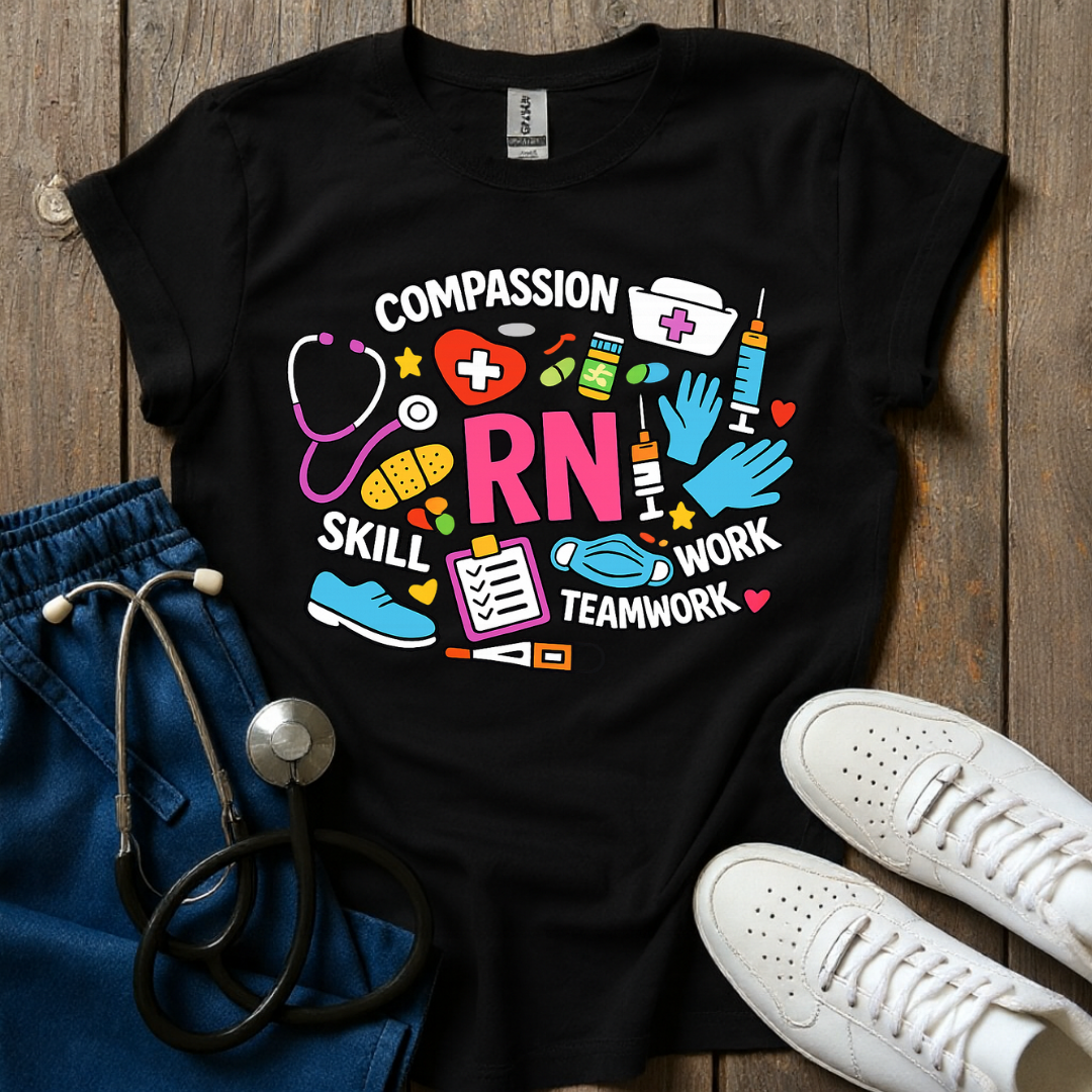 Nurse Icons T-Shirt