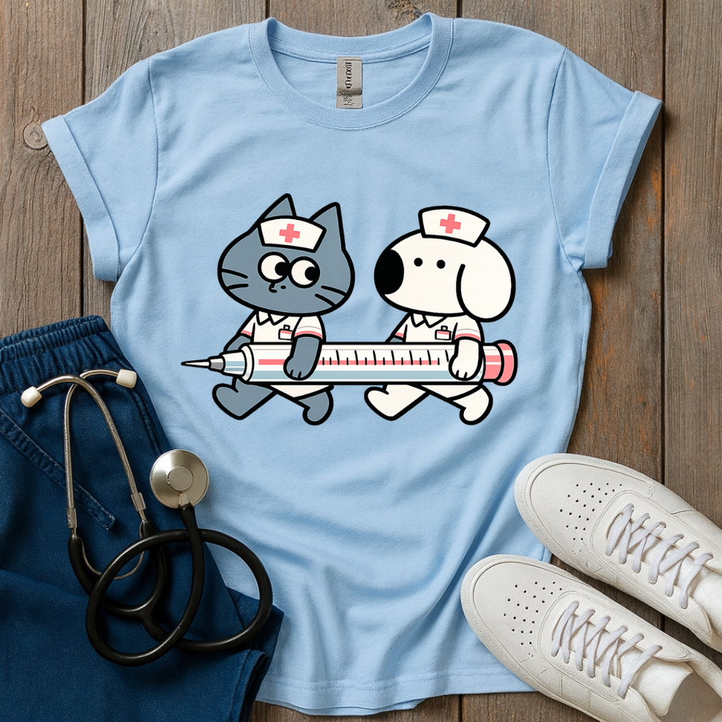 Cat And Dog T-Shirt