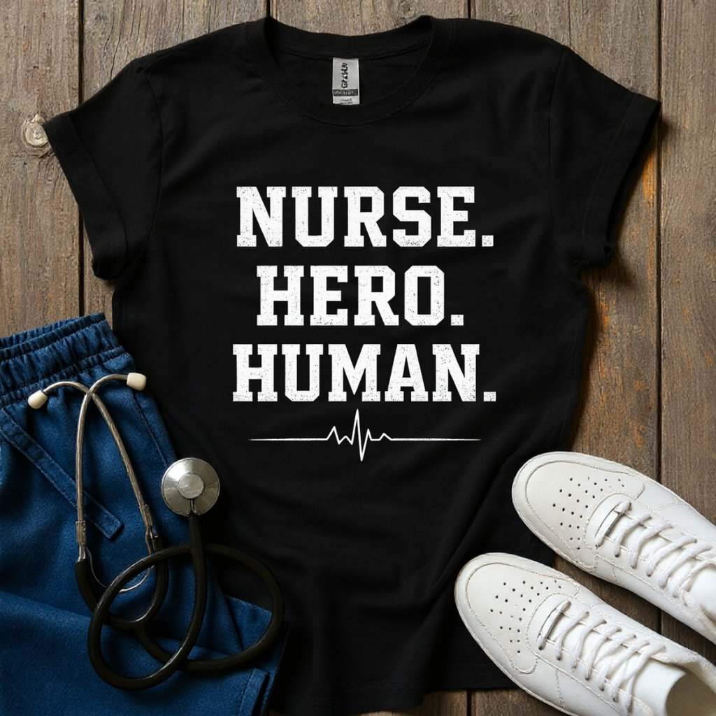 Nurse Hero Human T-Shirt