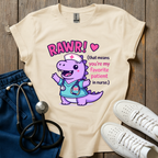 Rawr In Nurse T-Shirt
