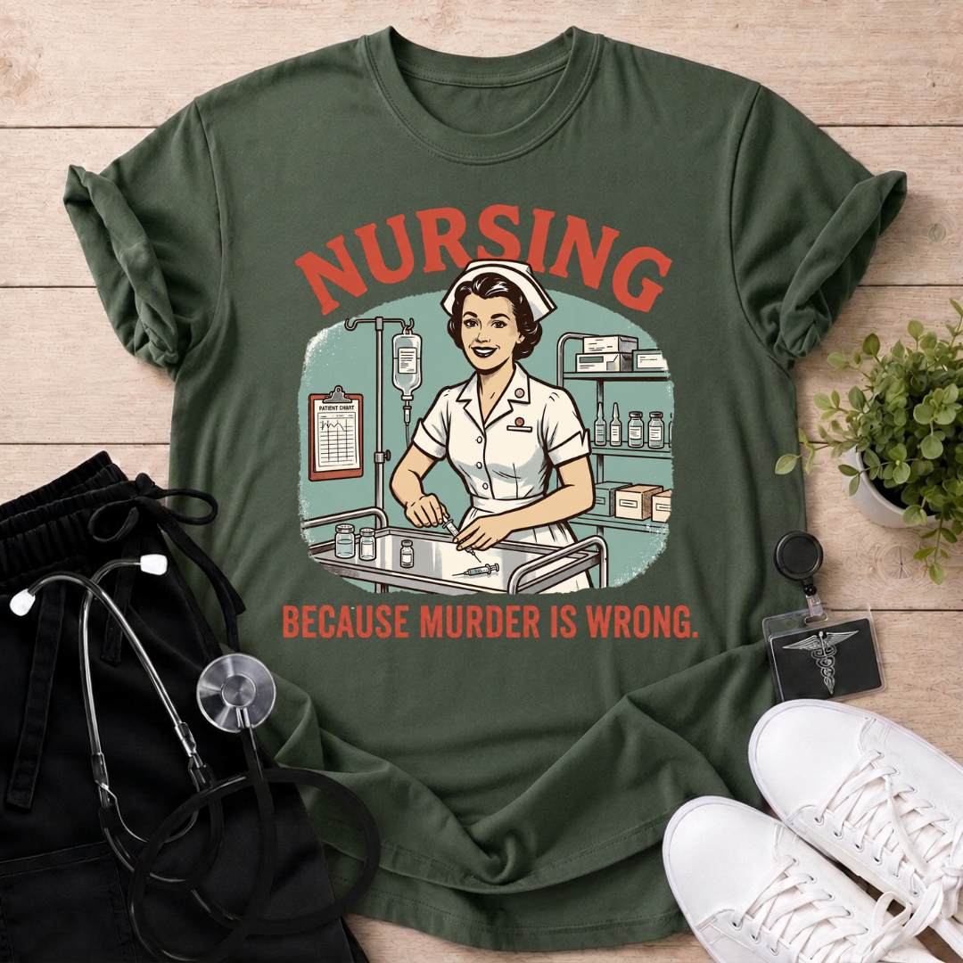 Because Murder Is Wrong T-Shirt