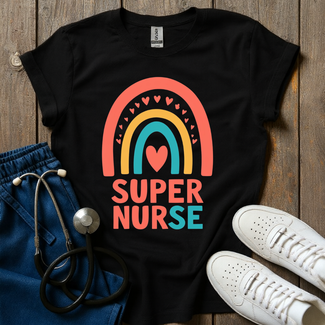 Cute Super Nurse T-Shirt