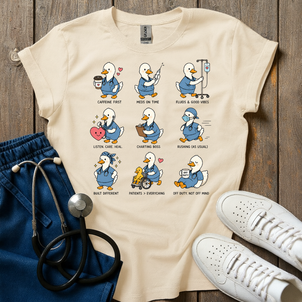 Life of a Nurse Goose T-Shirt