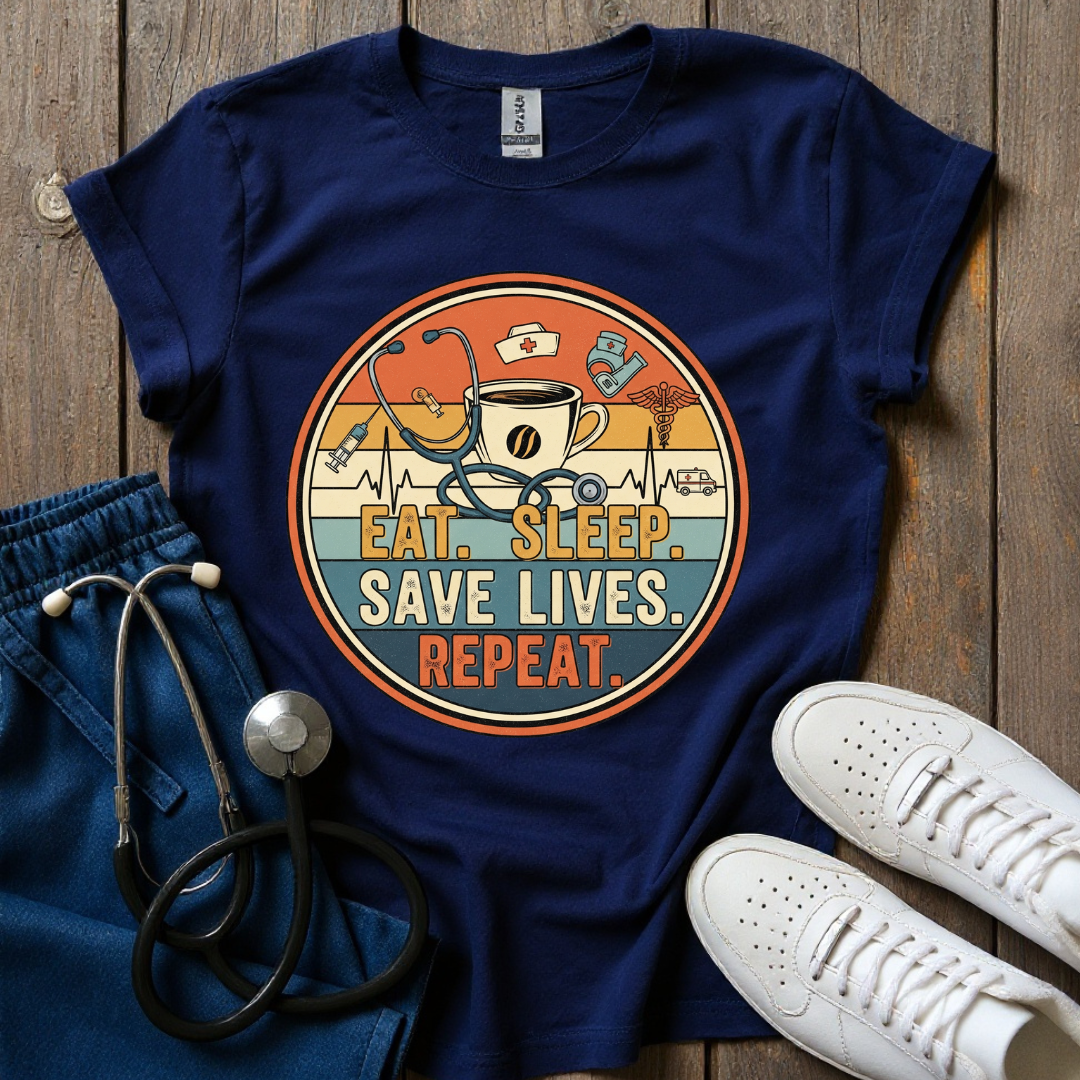 Save Lives Repeat T-Shirt