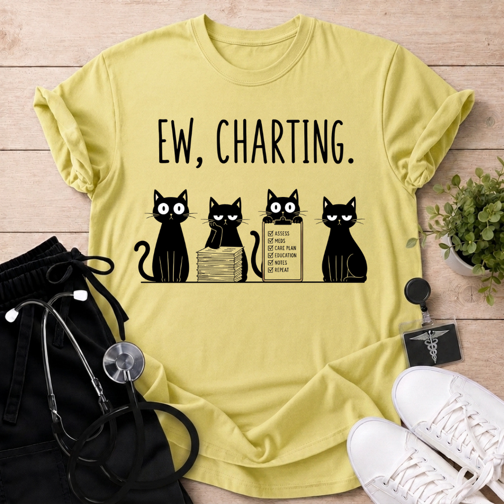 Ew, Charting T-Shirt