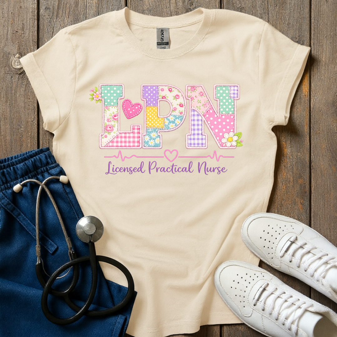 Stitched With Care LPN T-Shirt