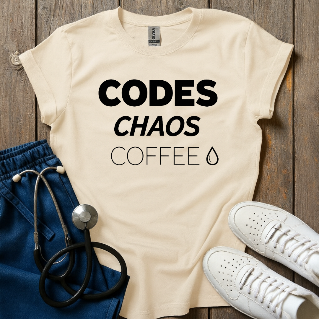 Codes Chaos Coffee T-Shirt