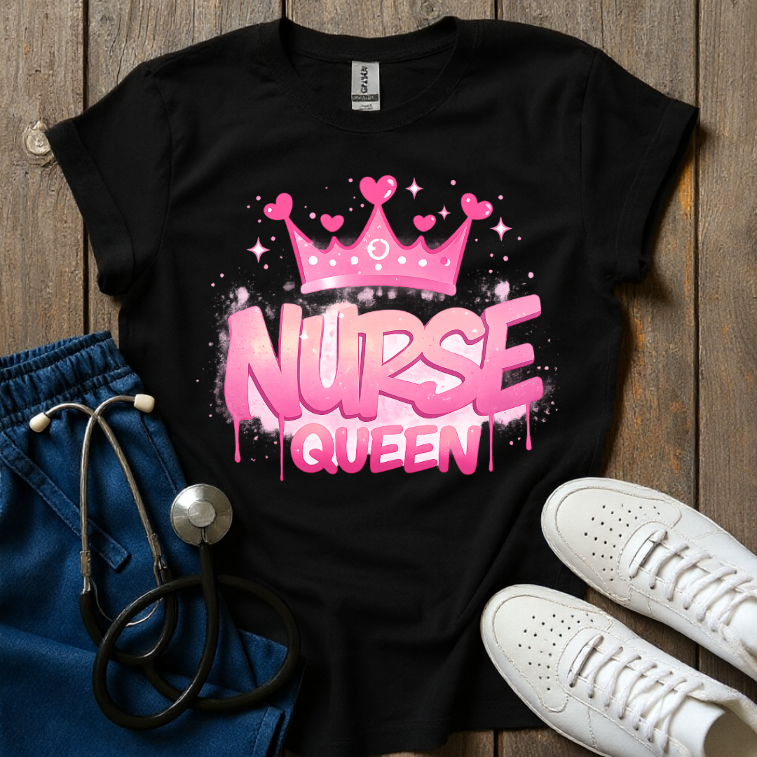 Crown Nurse Queen T-Shirt