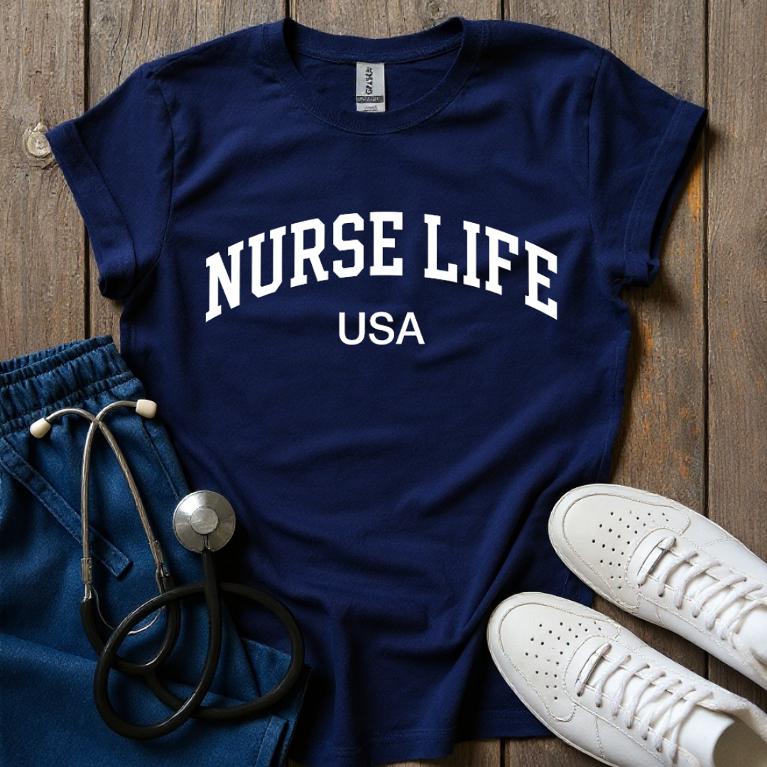 Nurse Life USA T-Shirt