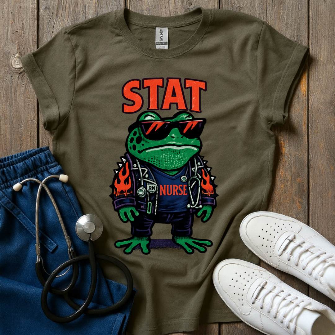 STAT Frog T-Shirt