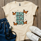 RN And Butterflies T-Shirt