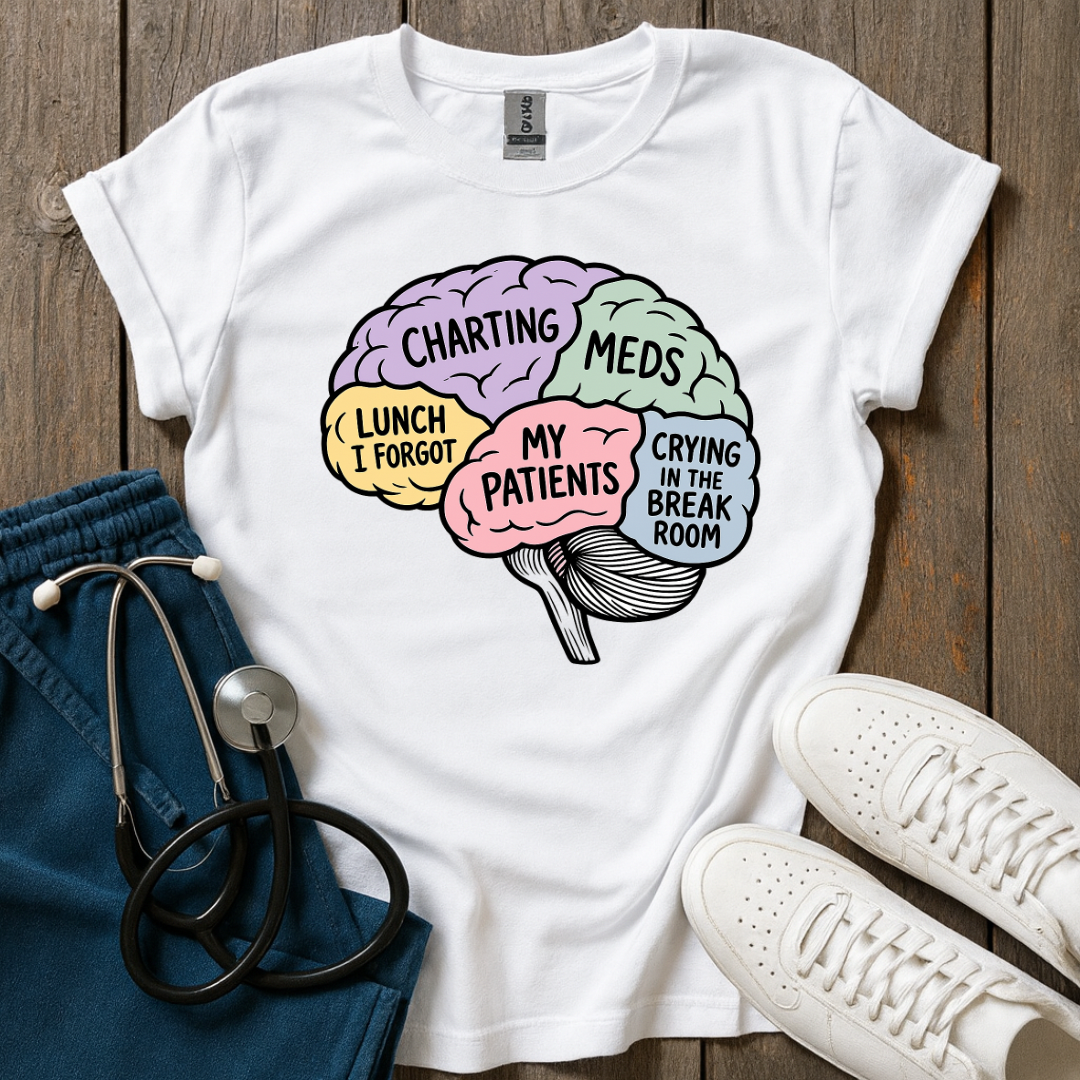 Typical Nurse Brain T-Shirt