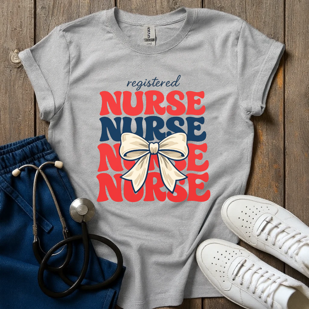 Bowtiful Registered Nurse T-Shirt