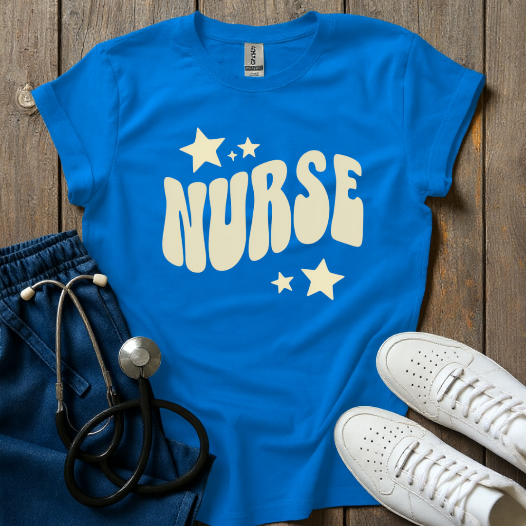 Groovy Nurse Aesthetic T-Shirt