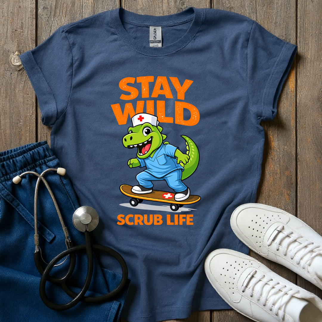 Dino Nurse Wild T-Shirt