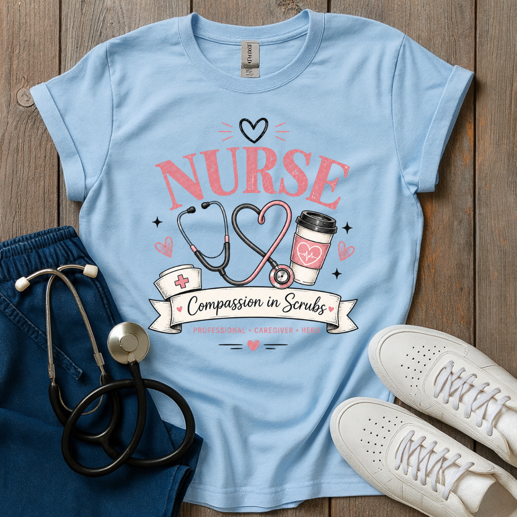 Compassion in Scrubs T-Shirt