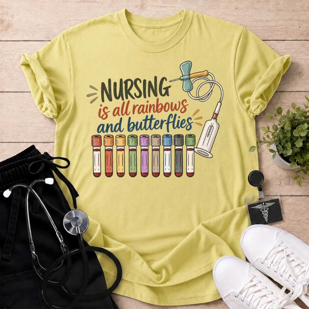 Rainbows and Butterflies T-Shirt