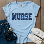 Midnight Bloom Nurse T-Shirt