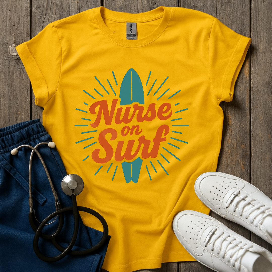Nurse on Surf T-Shirt