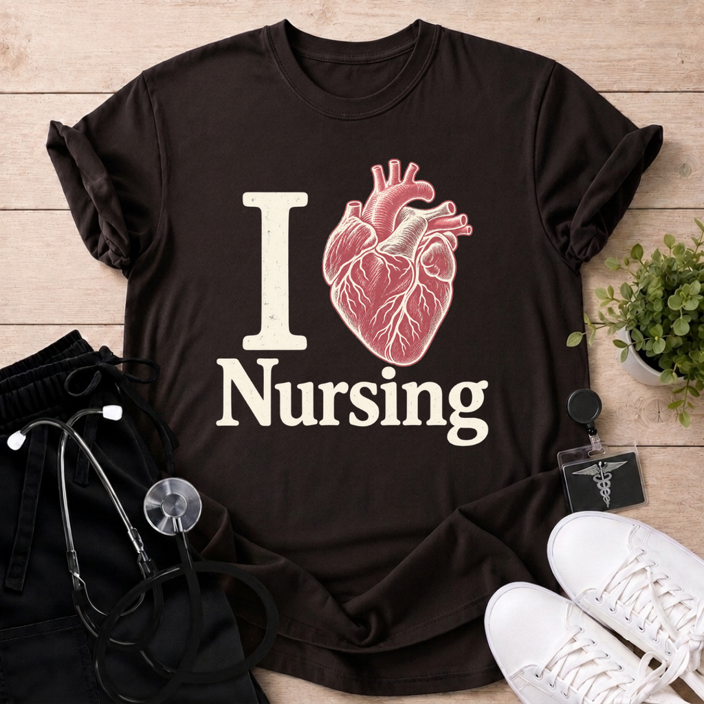I Heart Nursing T-Shirt
