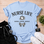 Nurse Life Repeat T-Shirt