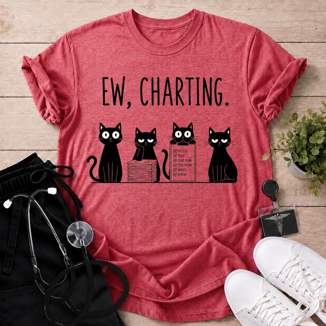 Ew, Charting T-Shirt