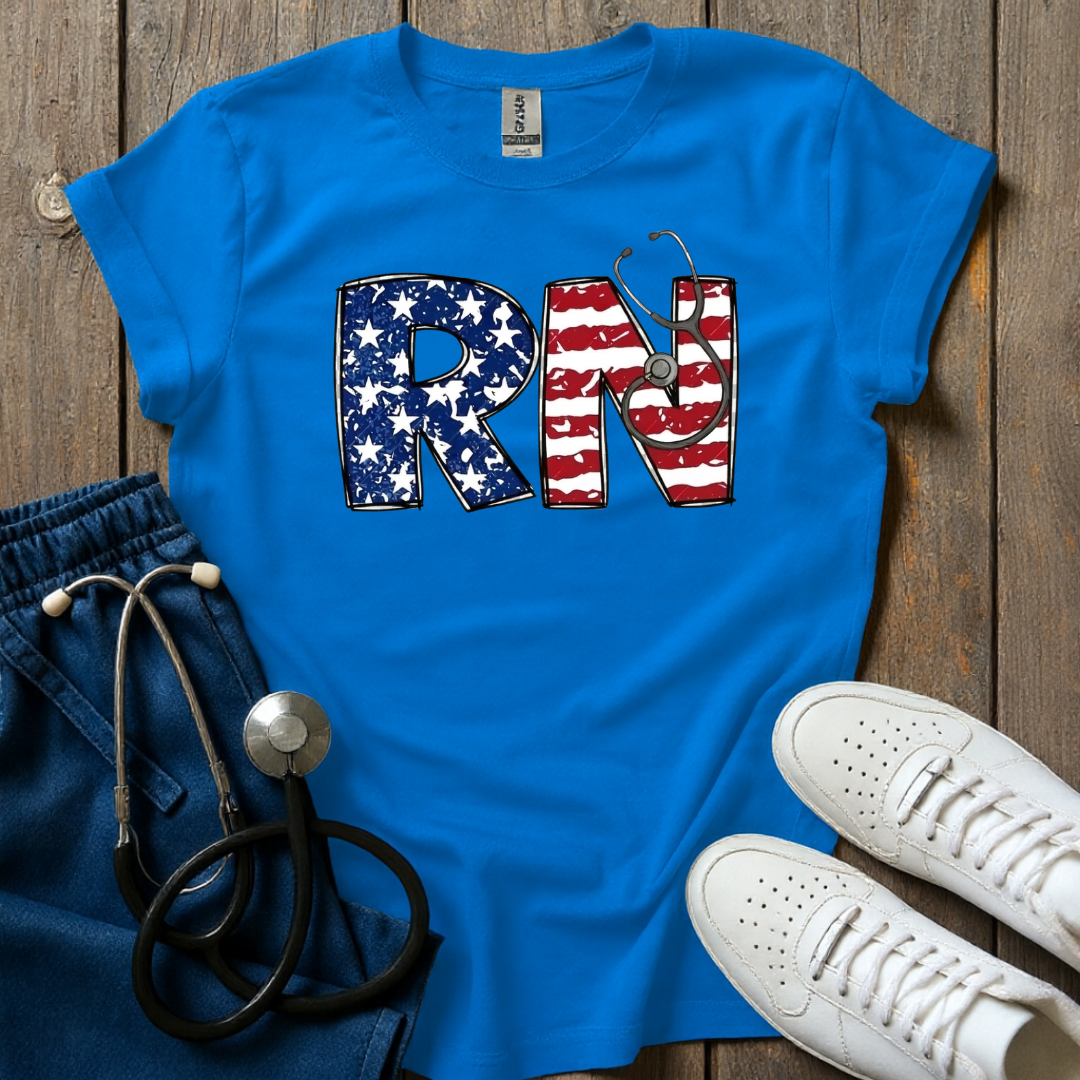 RN Stars And Stripes T-Shirt