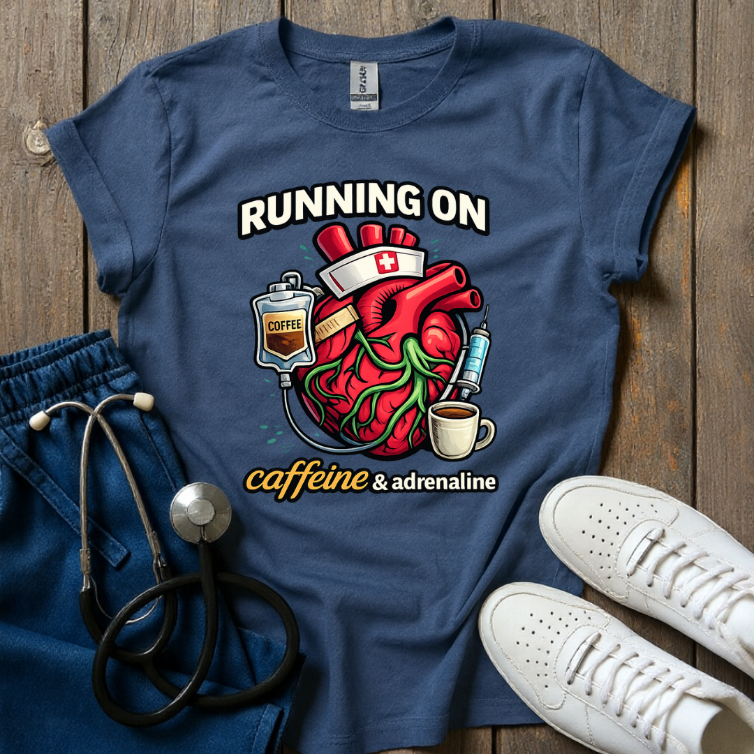 Caffeine And Adrenaline T-Shirt