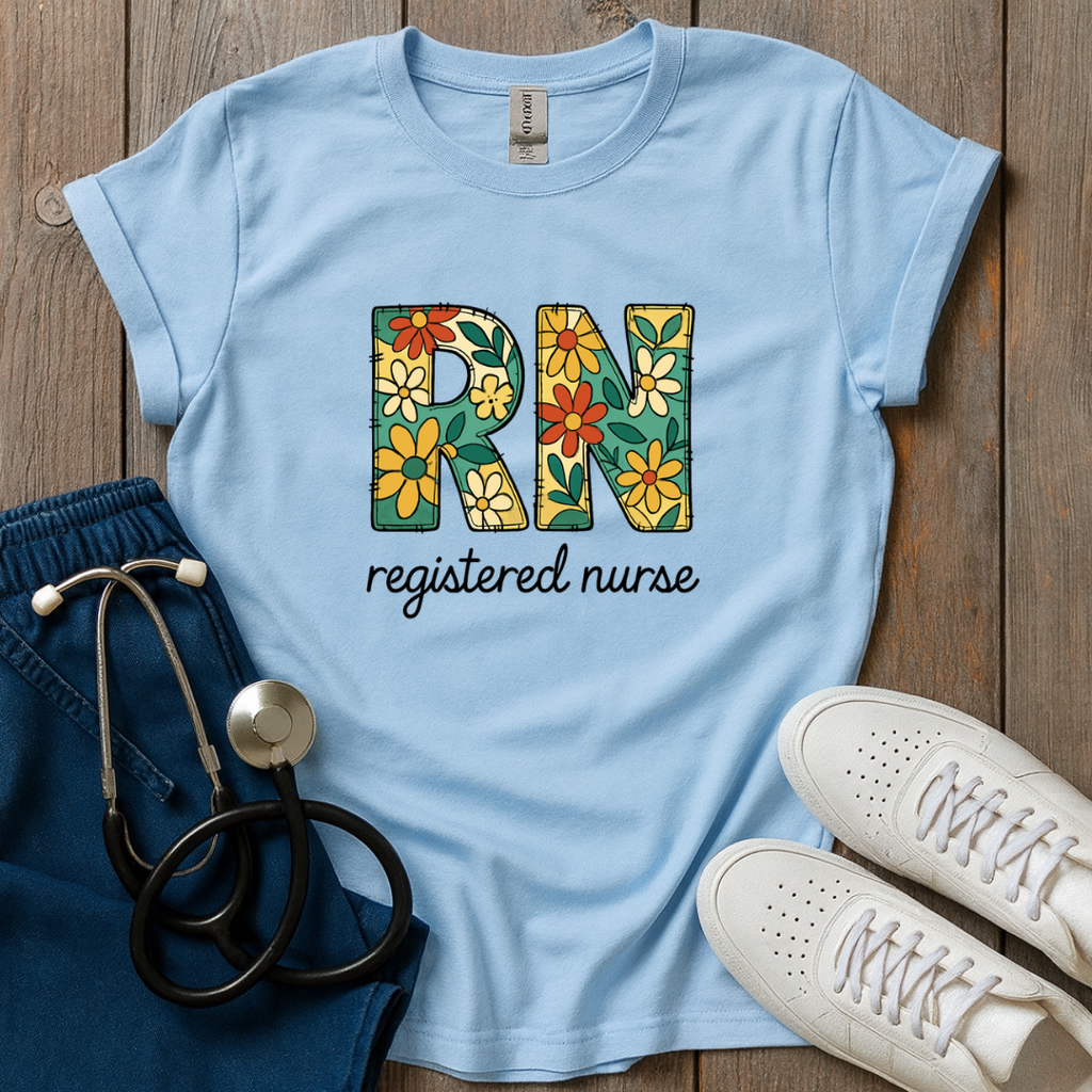 Daisy Patch RN T-Shirt