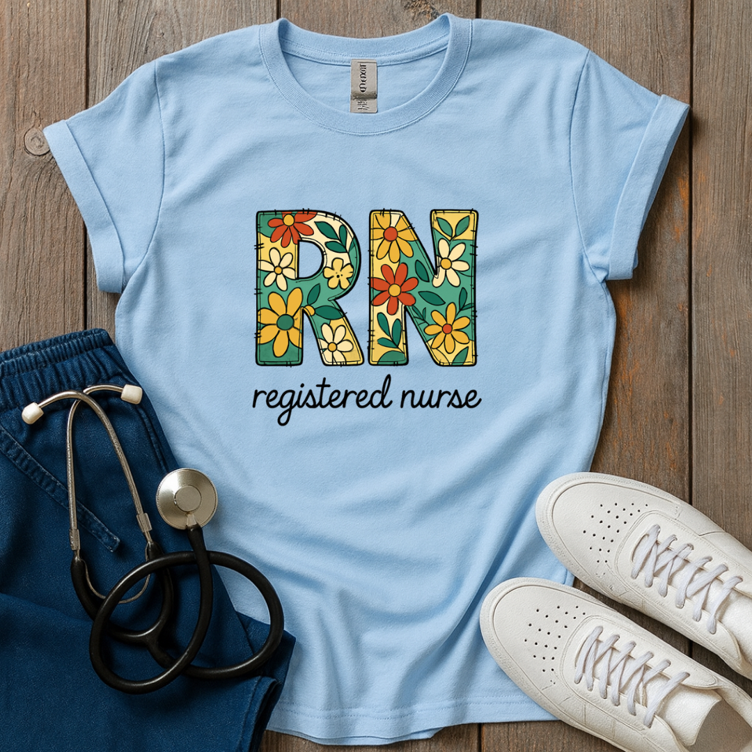 Daisy Patch RN T-Shirt