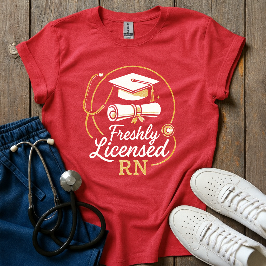 Freshly Licensed RN T-Shirt