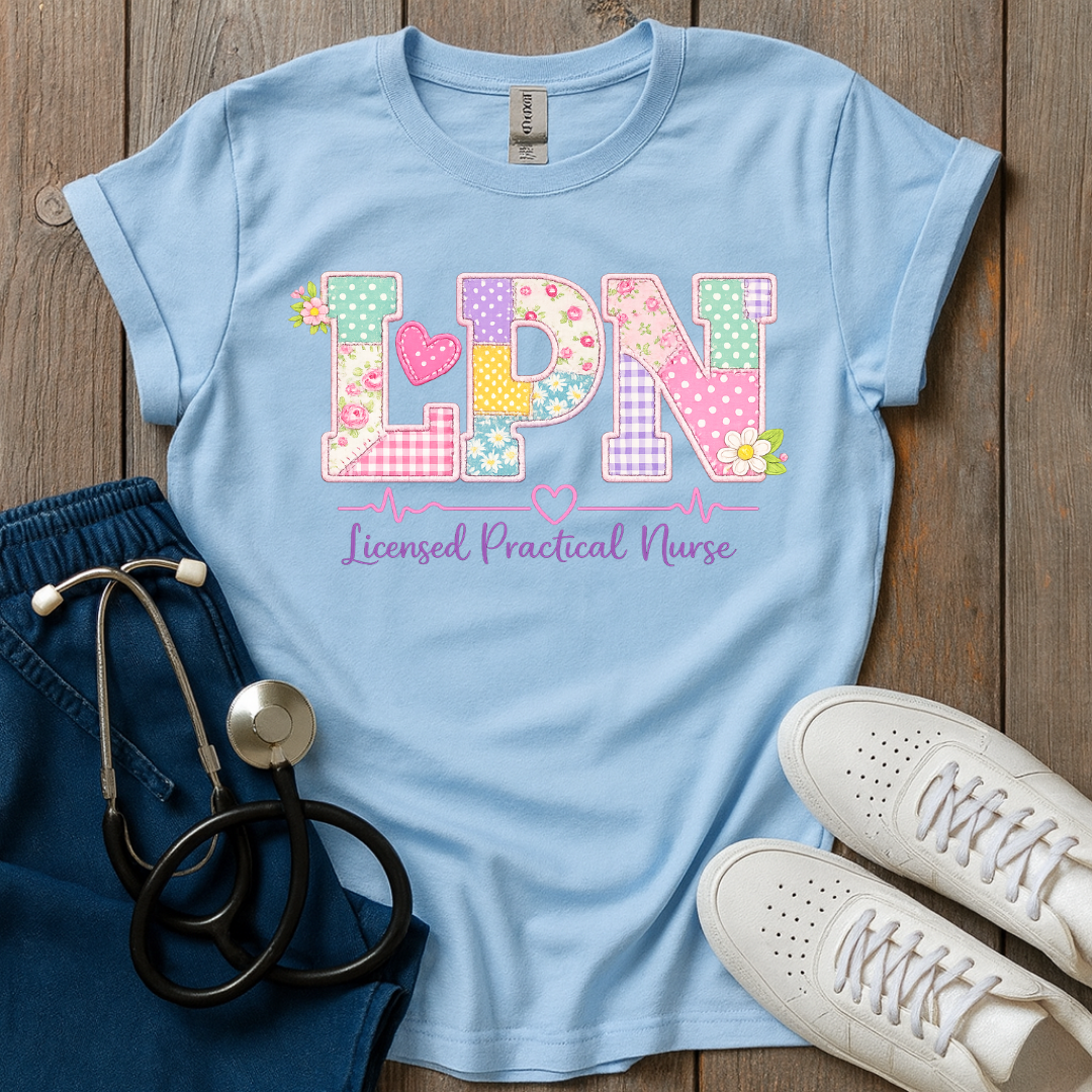 Stitched With Care LPN T-Shirt