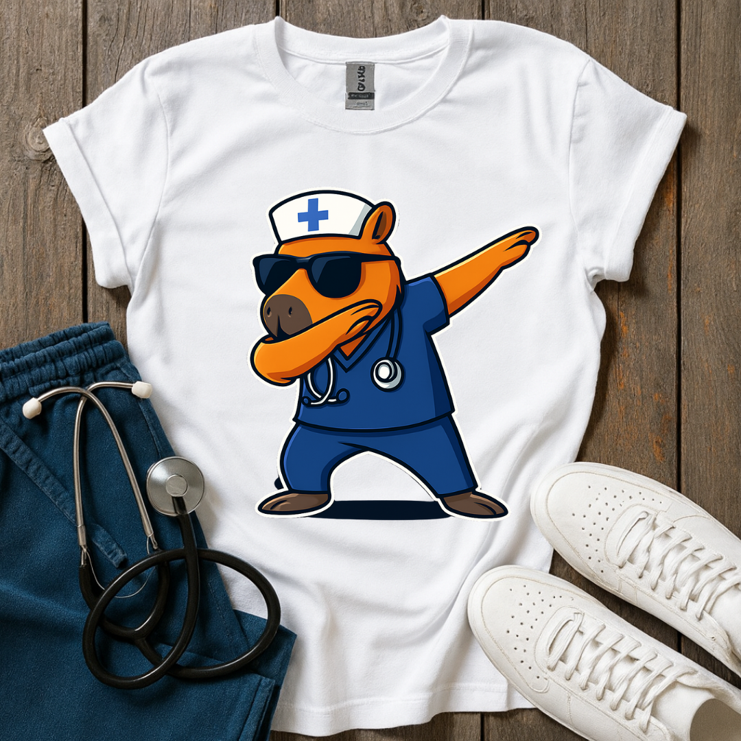 Capybara Nurse T-Shirt