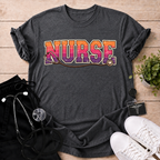 Retro Sunset Nurse T-Shirt