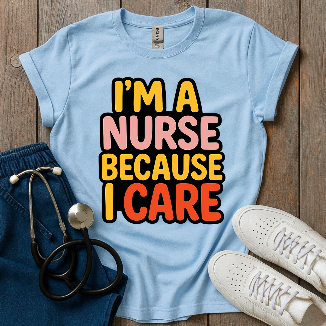 Because I Care T-Shirt