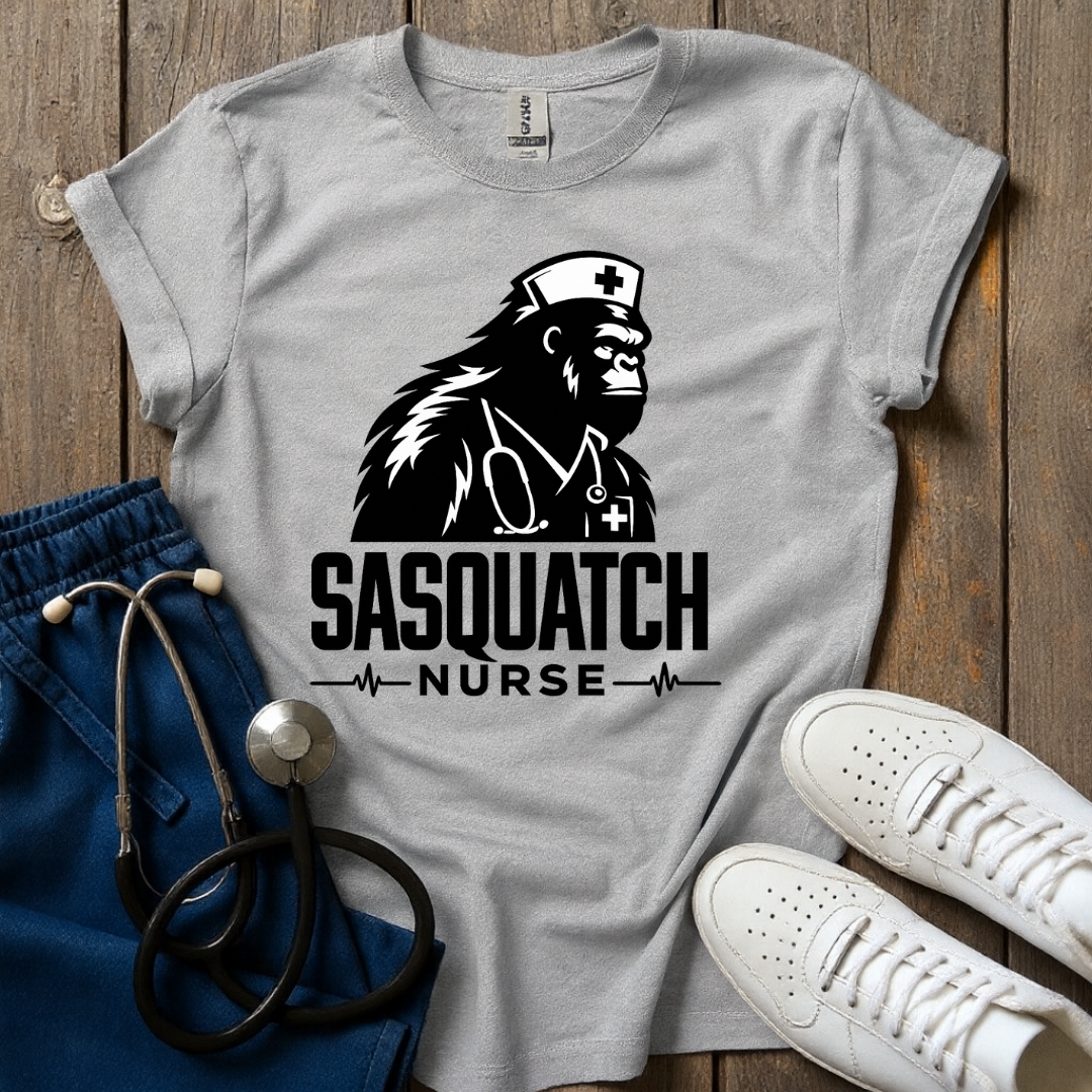 Sasquatch Nurse T-Shirt