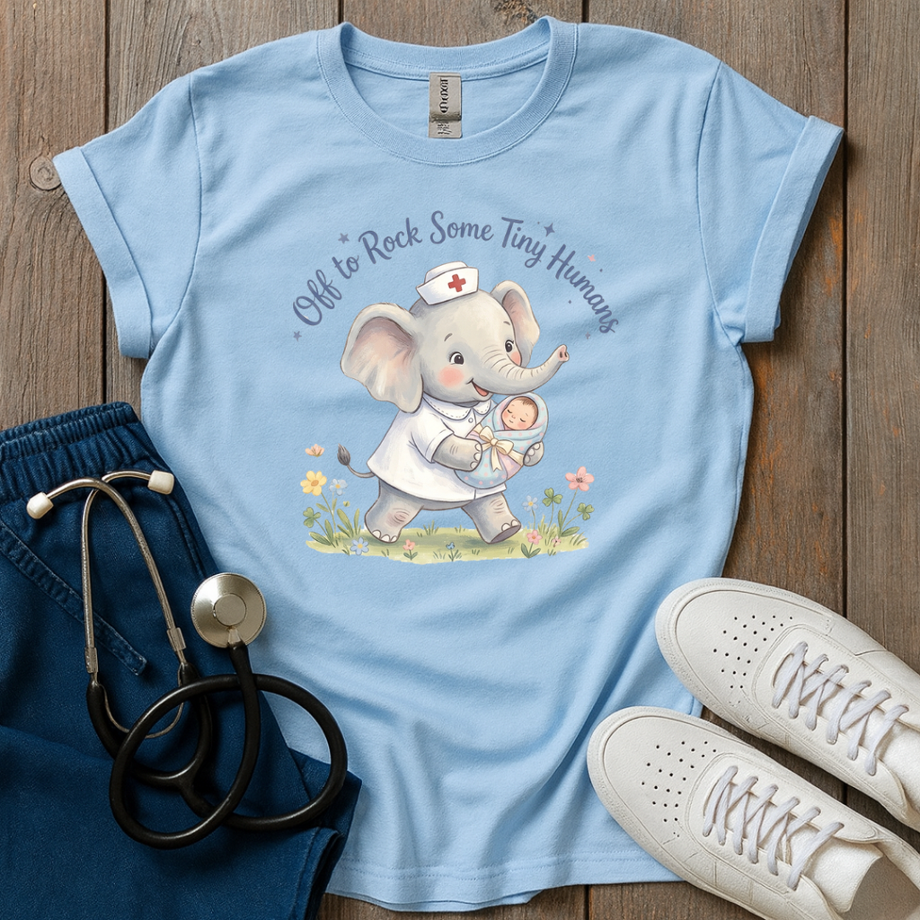 Off To Rock Tiny Humans T-Shirt