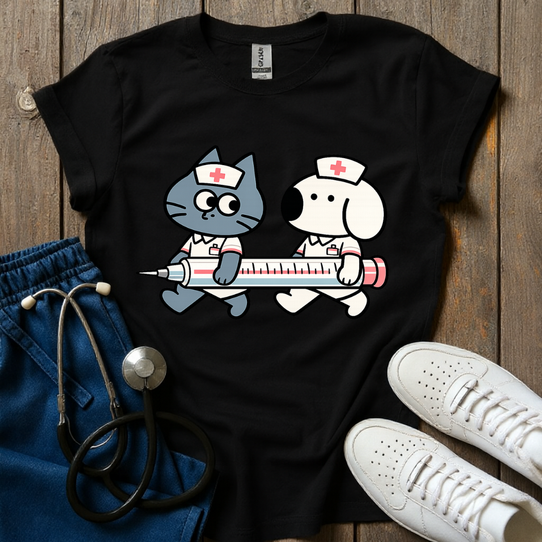 Cat And Dog T-Shirt