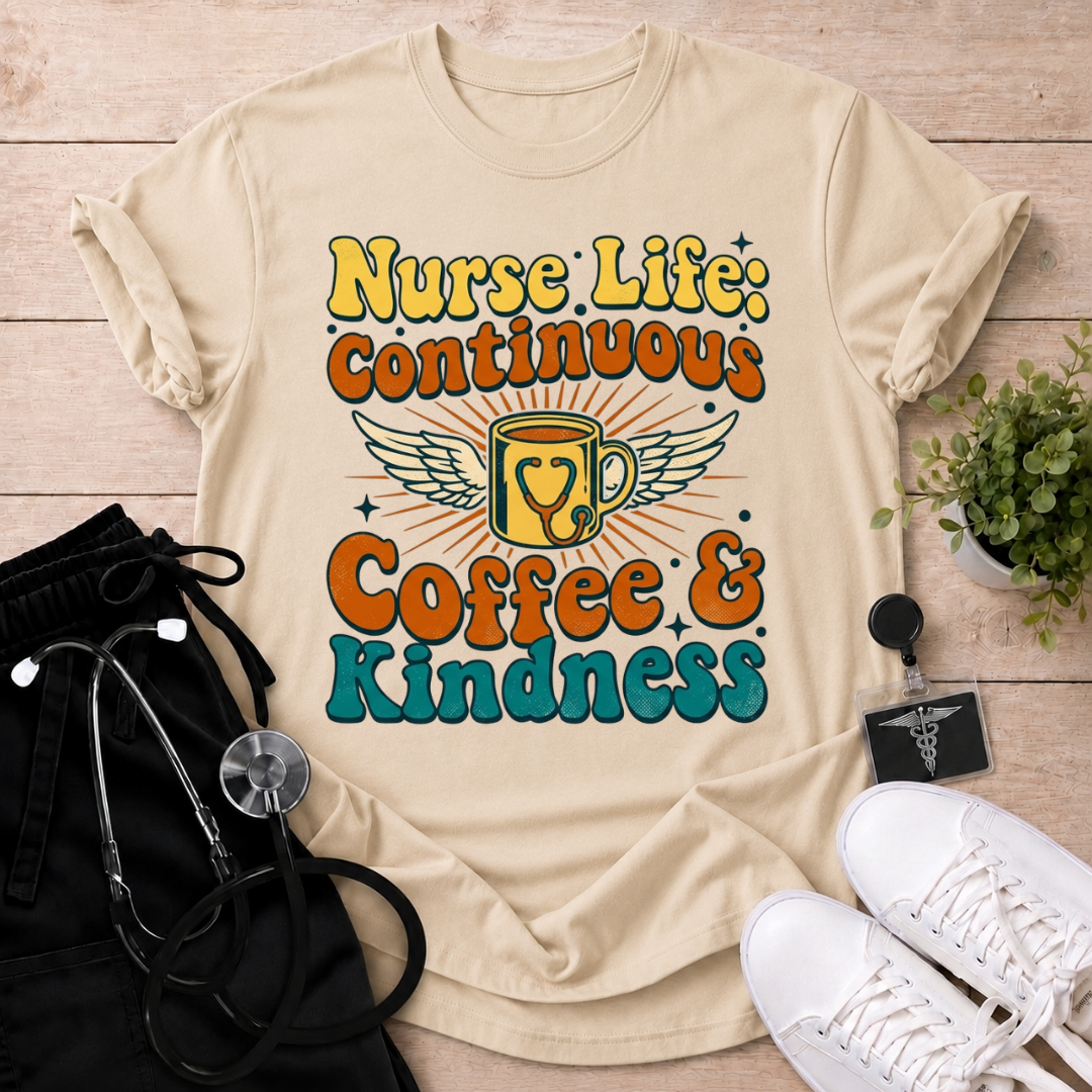 Continuous Coffee and Kindness T-Shirt