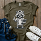 Vintage Nurse Raccoon T-Shirt