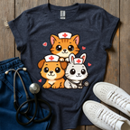 Cute Animal Nurses T-Shirt