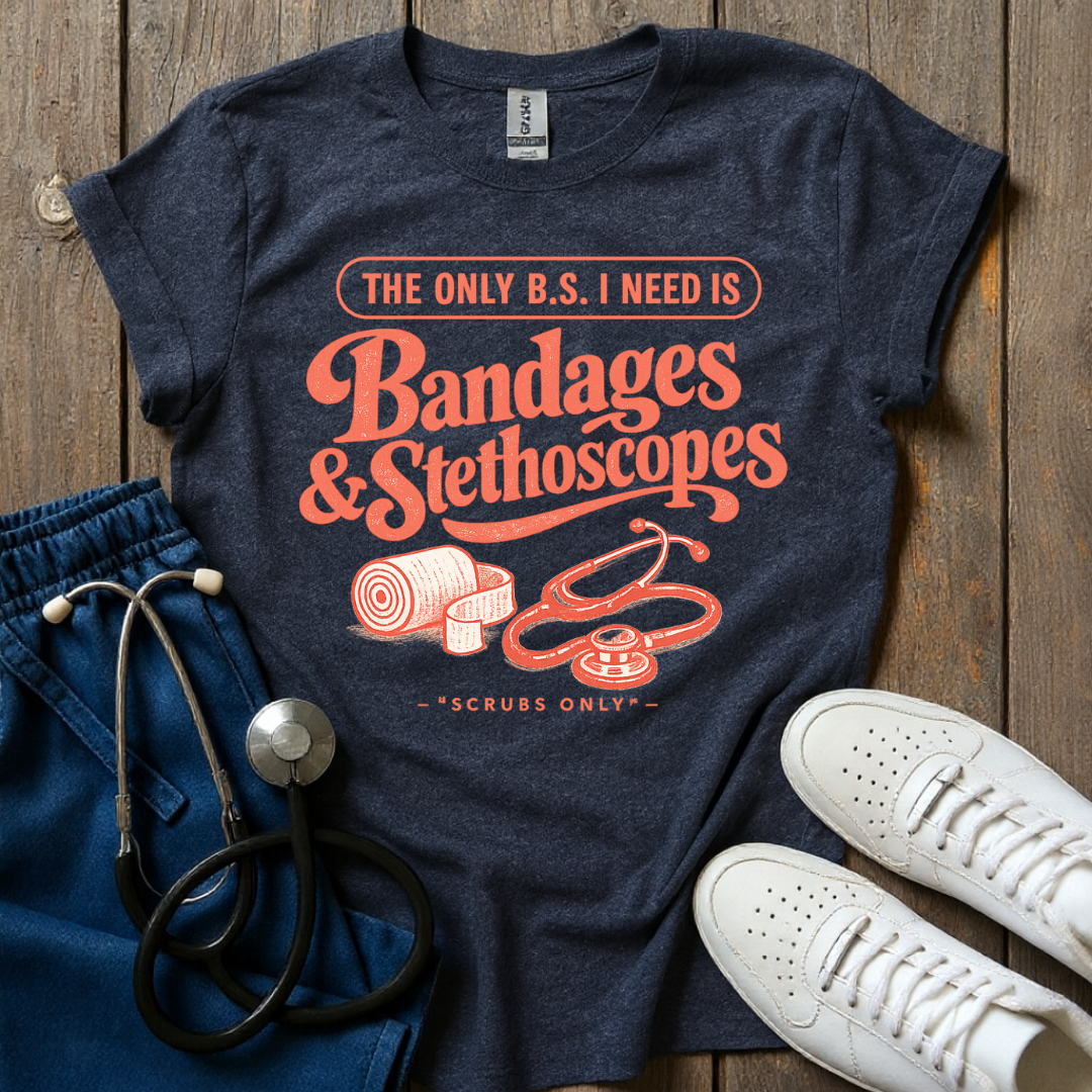 Bandages and Stethoscopes T-Shirt