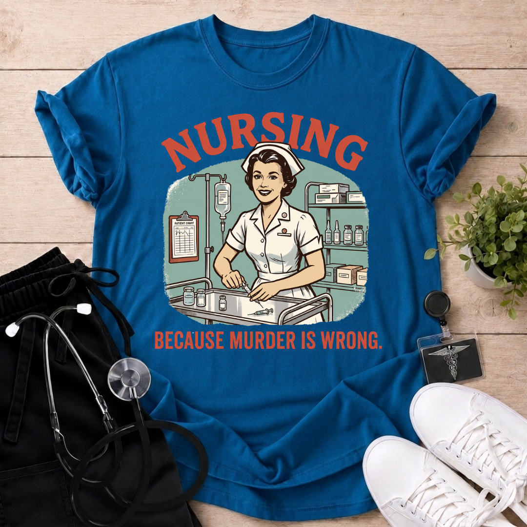 Because Murder Is Wrong T-Shirt