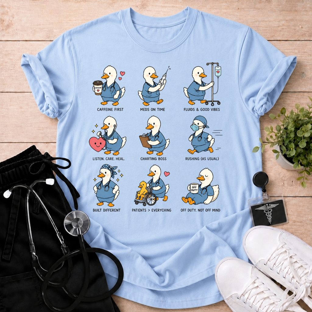 Life of a Nurse Goose T-Shirt